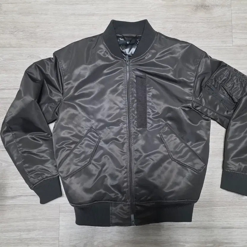 Uniqlo X Jil Sander MA1 Silver Gray Men's Jacket Pre-Owned thumbnail 2