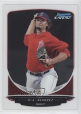 2013 Bowman Chrome Prospects RJ Alvarez #BCP170 0c4