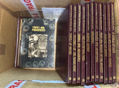 Vintage  Library of Curious and Unusual Facts  Hardback Collection   Large Lot