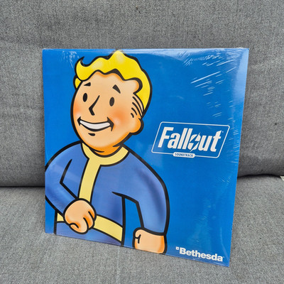 Fallout Official Bethesda Promo Soundtrack Vinyl LP 2018 Sealed Vault Boy OST