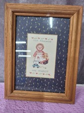 Vintage Raggedy Ann Friendship Framed Print
