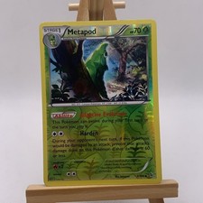 Metapod 4/83 Uncommon Flashfire Pokemon Reverse Holo LP Perfect Binder Card