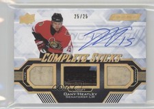 2023-24 Upper Deck Engrained Complete Sticks Signatures 25/25 Dany Heatley Auto
