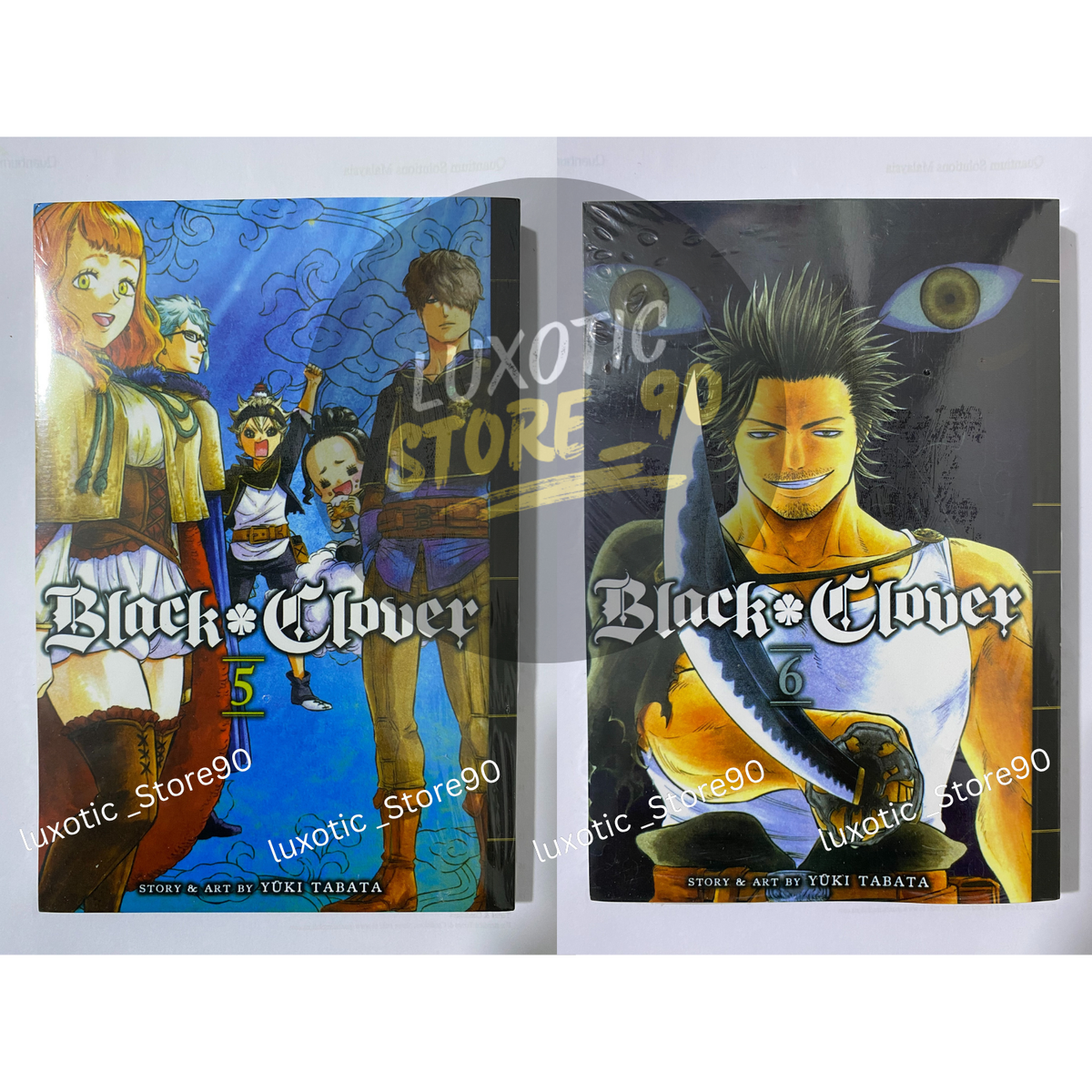 Black Clover Manga English Vol 1-36 (Half/Full Set) by Yuki Tabata