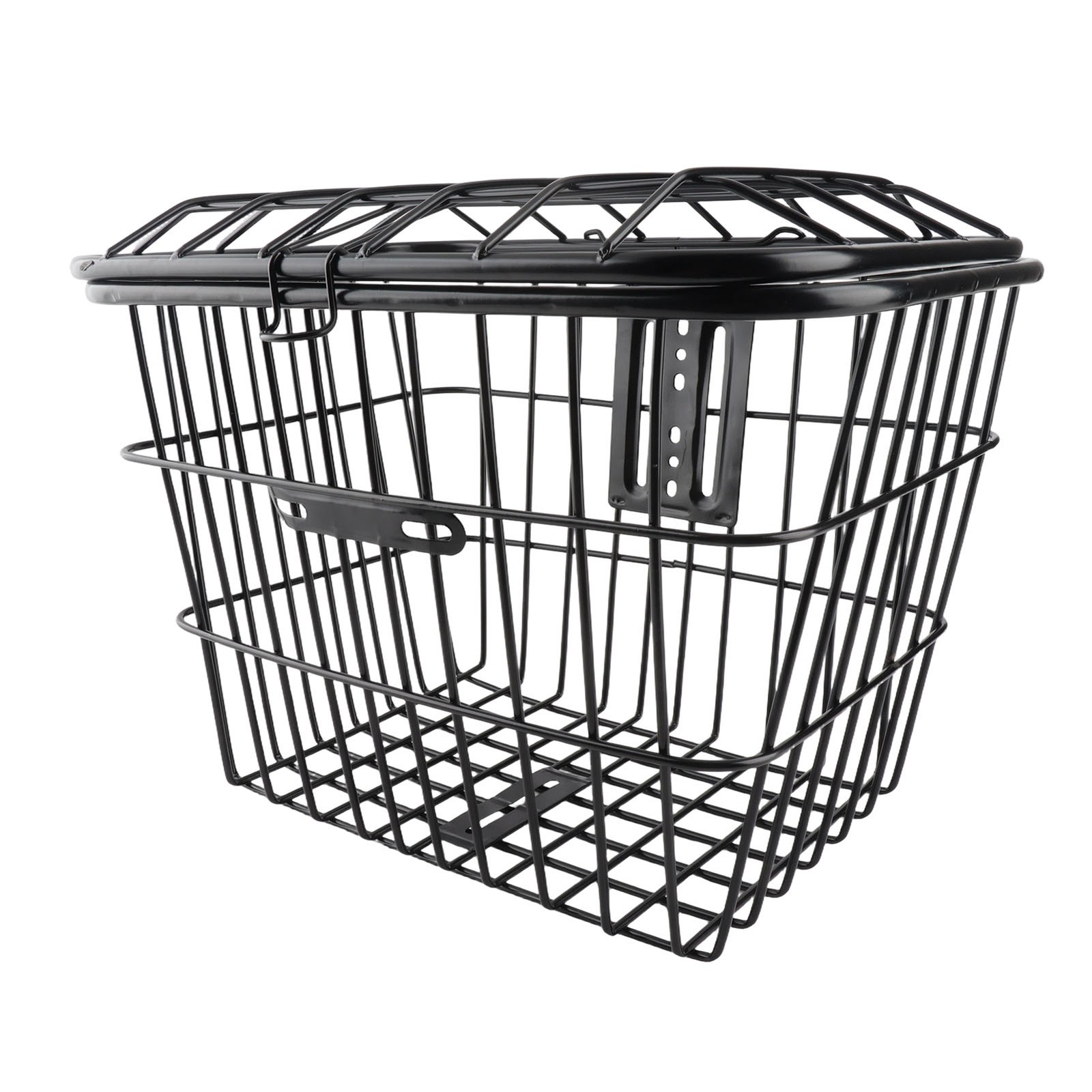 Universal Rustproof Bike Front Basket Strong Load Bearing For Outdoor Excellent