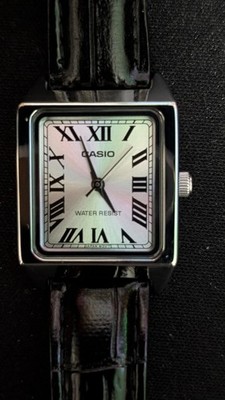 Casio LTP-V007L-7B1 Women's Silver Quartz Watch, New Battery