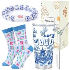 Keluna Mahjong Gifts for Women - Mahjong Theme Gifts for Mah Jongg Enthusiast...