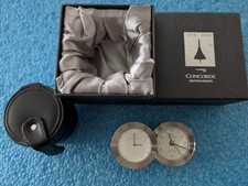 BRITISH AIRWAYS CONCORDE LINKS OF LONDON DUAL CLOCK LONDON NEW YORK READ DETAILS