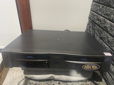 GO VIDEO DDV 9000 Dual Deck Video Cassette Recorder Tested &amp; Working