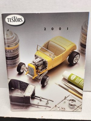 Testors Katalog 2001 - Airbrush - Modellbausätze - Veredelung