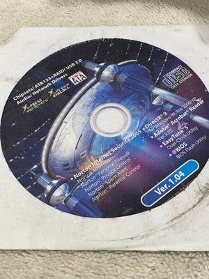 Xpress Install Xpress Recovery Ver. 1.04 Chipsets/ATA133+RAID/USB2.0 CD - GOOD