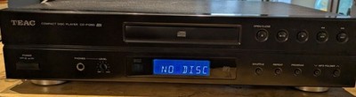 Teac CD-P1260  schwarz CD-/MP3-Player Kopfhöreranschluss - wie neu