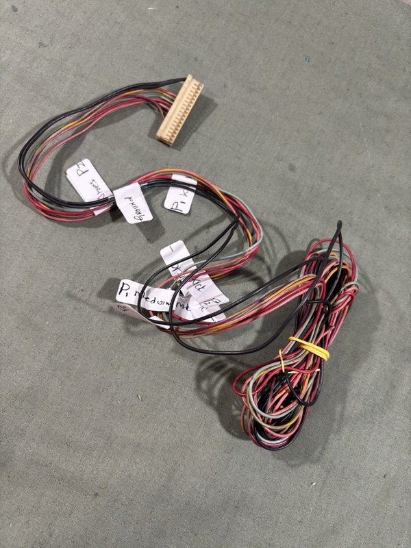Genuine Kick Harness for CPS2 & CPS3 Capcom Arcade Jamma Board WITH EXTRA WIRES
