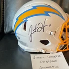 Justin Herbert Los Angeles Chargers Autographed Helmet Fanatics