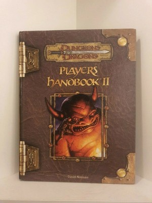 Players Handbook II, Hardcover, Dungeons & Dragons 3.0/3.5 (D&D)