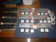 Lot of 29 Omega Slide Cubes plus Vacation Slides  Misc Slides