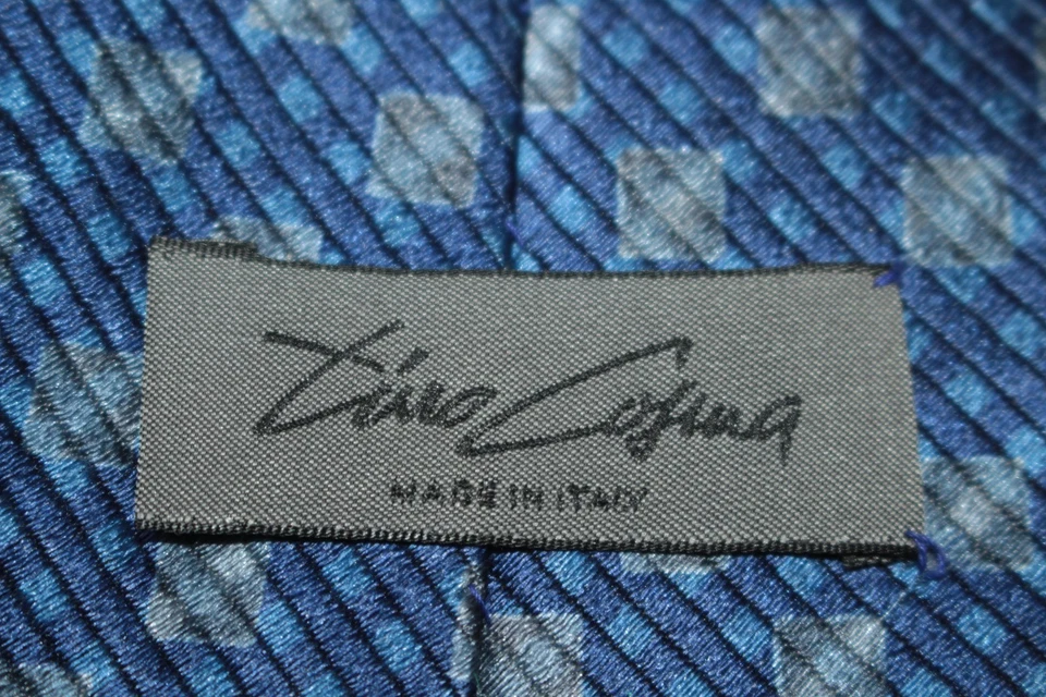 Corbata de seda TINO COSMA hecha en Italia F87737 Foto 4 de 4