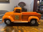 1950s Pressed Steel State Hi-Way Dept.  Orange Tonka pickup Truck