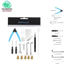 All-in-One Tool Kit for Creality 3D Printers - Maintenance & Upgrades Essentials
