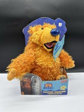 RARE Fisher Price Bear In The Big Blue House Sniffin Around Talking Bear NEW