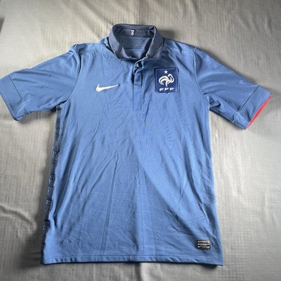 Nike France 2011/2012 Mens Medium Home Football Jersey Shirt