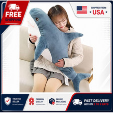 ORIGINAL IKEA SHARK BLAHAJ Soft Toy 39 1/4 Super Soft and Cute Pillow Children
