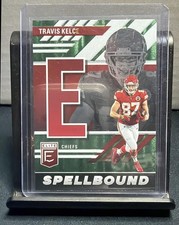 2023 Panini Donruss Elite Travis Kelce Spellbound Green #SB-TK5 Chiefs