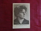 1970 - POST CARD - CCCP - Valentina Tereshkova, is a Soviet cosmonaut.