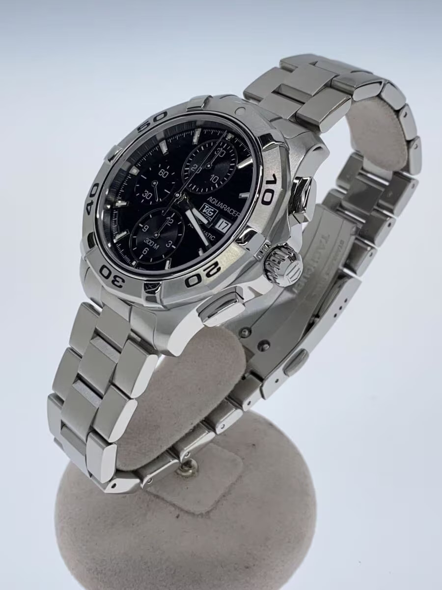 TAGHeuer Aquaracer Chronograph Caliber 16 AT 42mm BLK 202504WOH Completed 202504 image 2
