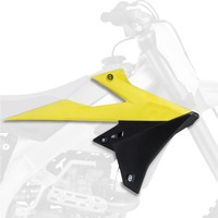 Polisport KüHlerspoiler Passt An Suzuki RM-Z 250 Ab19, 450 Ab18 Schwarz/Gelb