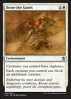 MTG Brave the Sands, Khans of Tarkir, Moderately Played, English