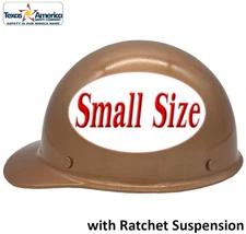 MSA Skullgard Small Cap Style with Ratchet Suspension - Custom Copper
