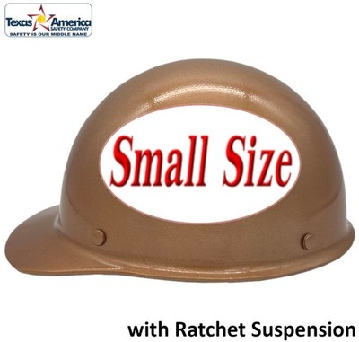 MSA Skullgard Small Cap Style with Ratchet Suspension - Custom Copper