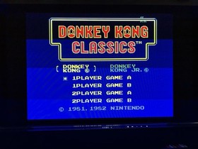 Donkey Kong Classics Nintendo NES - Limpio - Probado 