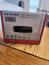 Netgear N600 Wireless Dual Band USB Adapter WNDA3100-100NAS AV1 