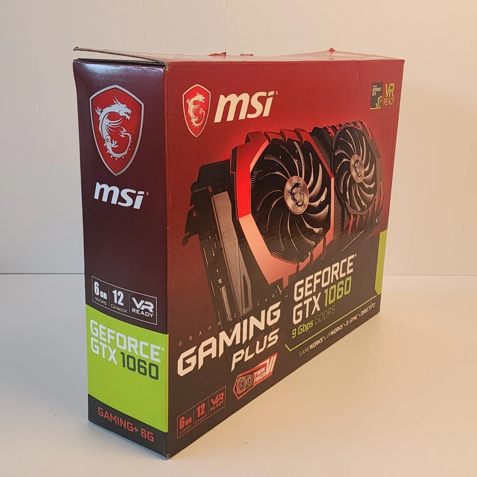 MSI NVIDIA GeForce GTX 1060 6GB GDDR5 Graphics Card - GTX1060GAMINGX6G - Image 2 of 4