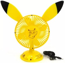 Pokemon Sun & Moon Pikachu Premium USB Fan 9in Cool Portable USB Cable