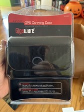 Gigaware -  Universal 4.8-5" GPS Carrying Case - Black - Magnetic Close