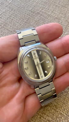 ✓ EDOX Rare Vintage Automatic Swiss Watch - Amazing Dial