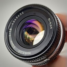 Nikon Nikkor 50mm f/1,8 Ai-s Ais Mount Pancake Lens