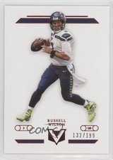 2019 Panini Chronicles Vertex Red 132/199 Russell Wilson #V-27 13st