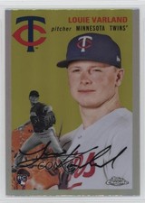 2023 Topps Chrome Platinum Anniversary Refractor Louie Varland #115 5y7