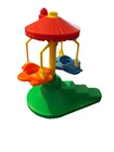 VINTAGE FISHER PRICE LITTLE PEOPLE CARNIVAL CIRCUS AMUSEMENT PARK RIDE~AIRPLANE