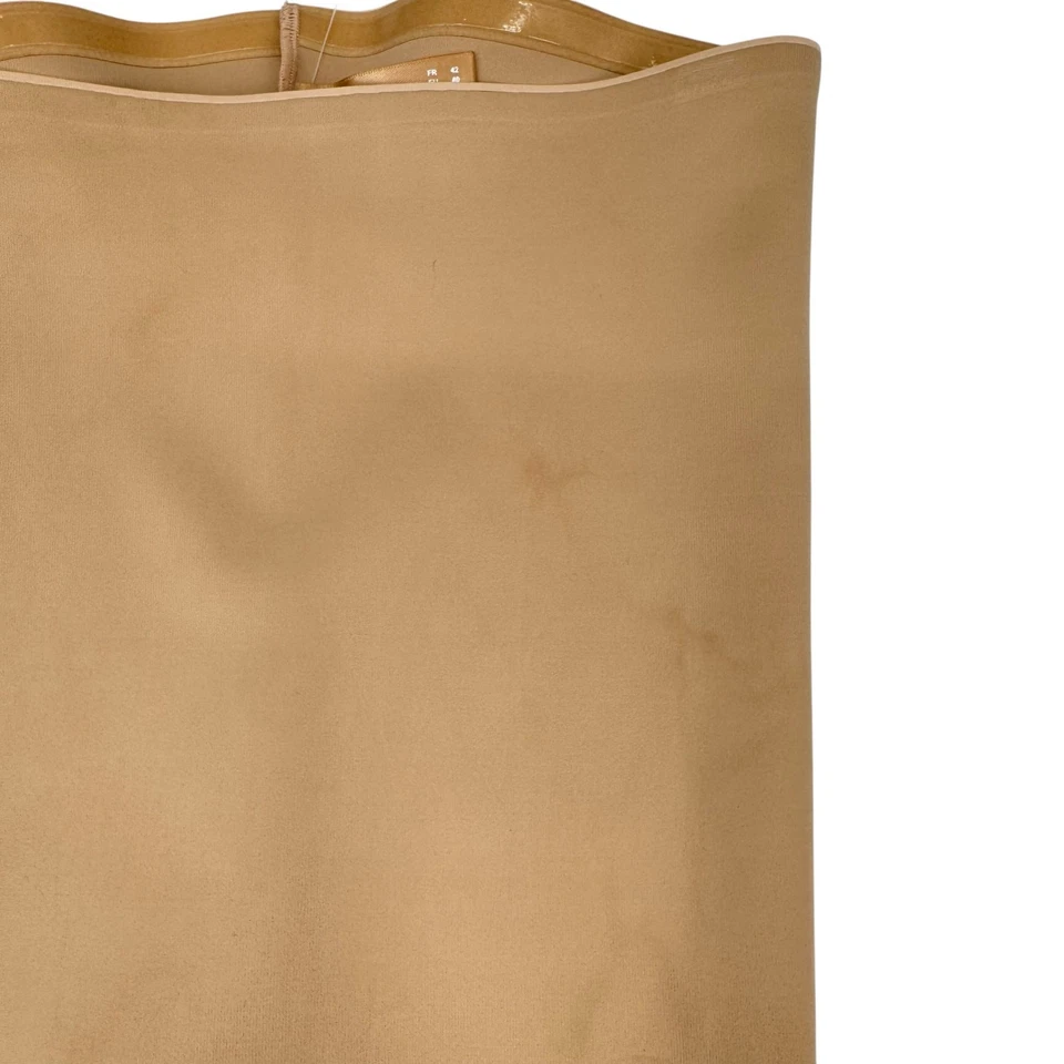 Chantelle Paris M Desnudo Control Firme Cintura Alta Medio Muslo Calzoncillos Prendas Moldeadoras Foto 4 de 4