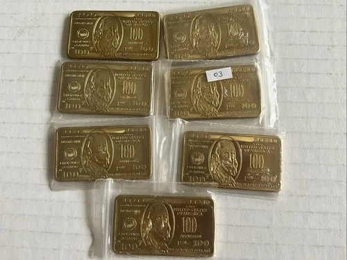 Fine Brass 7- 1 Troy Oz Bars