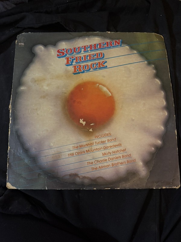 Vintage Southern Fried Rock Vinyl LP KTel 1979 Southern Rock Album Vinyl Record 