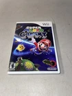 Wii Super Mario Galaxy (2007, Nintendo Wii) Complete w/ Manual