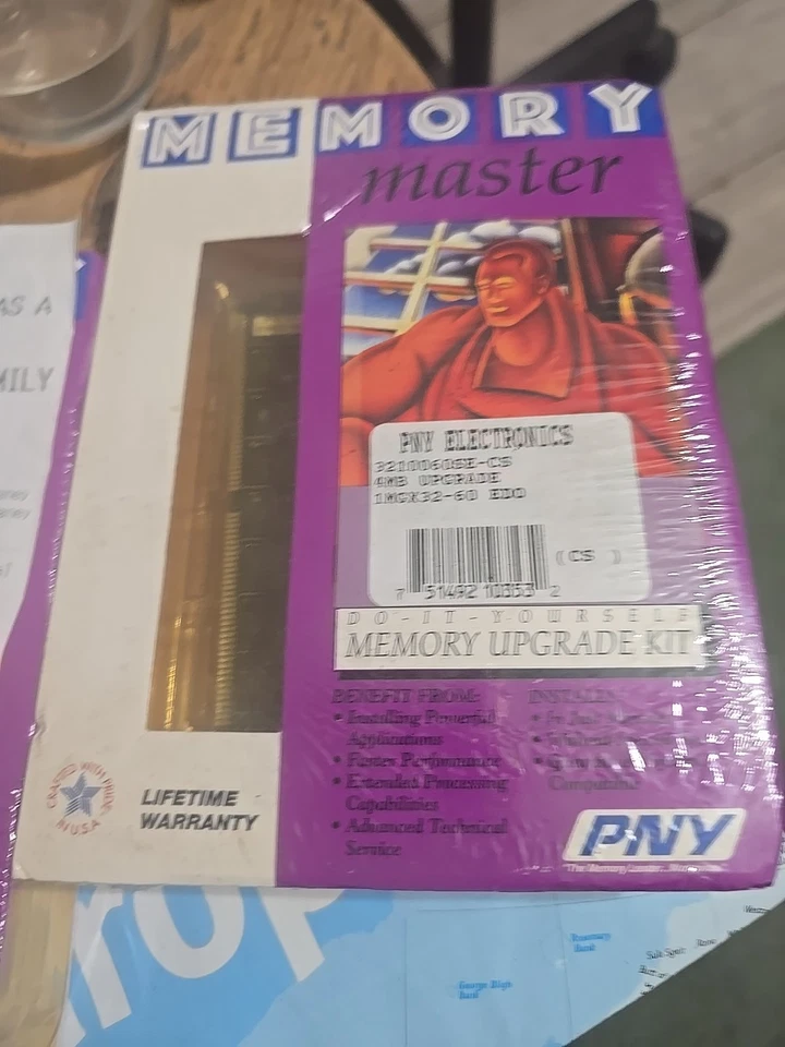 PNY Memory Master Upgrade Kit #316E 4MB EDO Upgrade 1 MBx32 NEW - Image 3 of 4