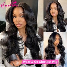Body Wave 13x6Pre Plucked Glueless Wigs 13x4 4x4 Hd Lace Frontal Human Hair Wigs