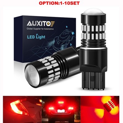 LED 7443 Strobe Blinking Flashing Brake Light Bulbs Safety Warning For Honda